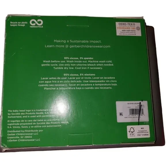 CT1464 Gerber Maternity Robe & Blanket Combo - Picture 2 of 3